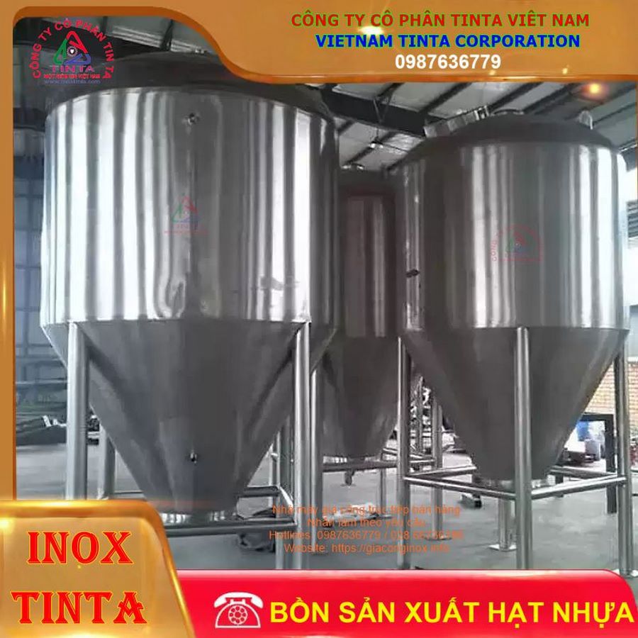 Các mẫu bồn công nghiệp inox của TinTa đều được sản xuất với quy trình nghiêm ngặt, đáp ứng đầy đủ các tiêu chuẩn chất lượng và chứng nhận kiểm định về an toàn.