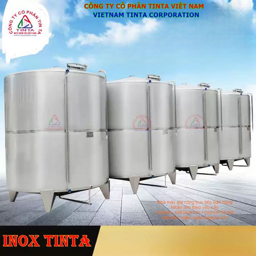 Cơ sở gia công inox TinTa cung cấp bồn inox 304 chất lượng cao. Nhận báo giá chi tiết tại bồn inox 304.