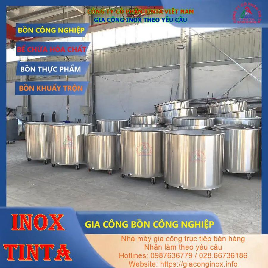 Mẫu bồn rửa inox công nghiệp TinTa được thiết kế với nhiều tính năng nổi bật, giúp đáp ứng tốt nhất nhu cầu sử dụng trong môi trường bếp công nghiệp