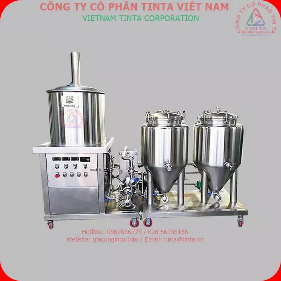 Sản xuất bồn inox 304, 316 cho ngành công nghiệp chế biến thực phẩm, dầu khí, hóa chất, dược phẩm tại xưởng inox Tinta. Chất lượng vượt trội!