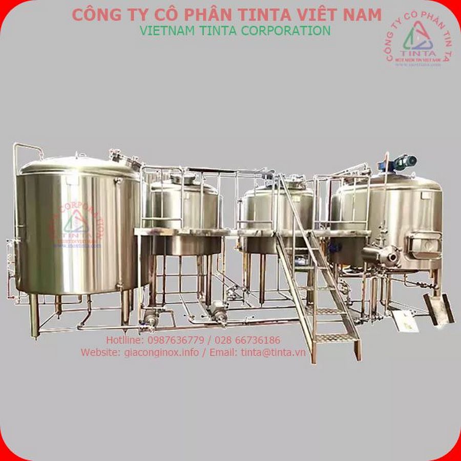 Bồn chứa inox công nghiệp gia công bồn chứa công nghiệp inox theo yêu cầu và làm theo bản vẽ