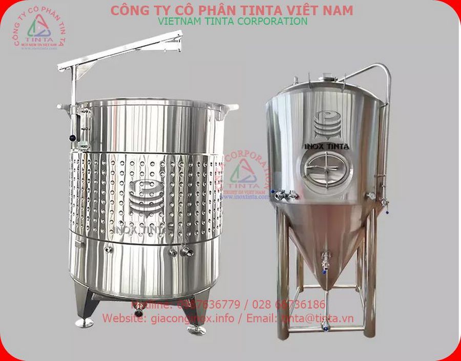 Get stainless steel mixing tanks for your business today. Our Ho Chi Minh City-based factory offers tailor-made designs in 316, 304, and 201 stainless steel.
