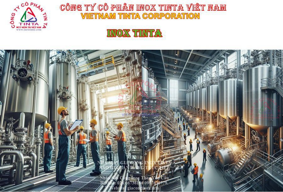 Nhà máy gia công inox TiNTa, Hãy để TinTa giúp bạn sở hữu bồn inox chất lượng cao, giá rẻ, mang đến sự hài lòng trọn vẹn và giá có khuyến mãi