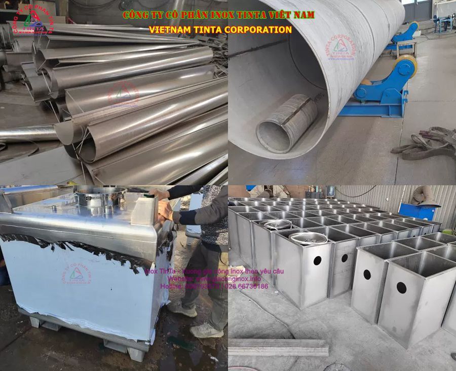 Chuyên gia gia công bồn inox Tinta, sản phẩm bồn khuấy trộn hóa chất, thực phẩm, rượu bia theo yêu cầu tại TP.HCM. Chất lượng đảm bảo.