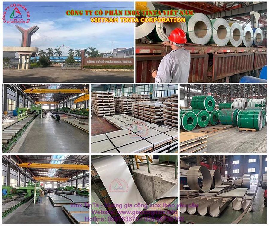 Công Ty Cổ Phần Inox TinTa Việt Nam cam kết sẽ mang đến cho quý khách hàng những sản phẩm và dịch vụ gia công inox xuất sắc nhất giá phù hợp