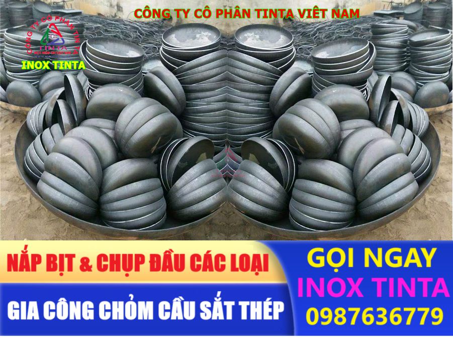 Tinta chuyên cung cấp nắp chụp inox, nút bịt đầu ống, và sản phẩm trang trí lan can cầu thang chất lượng cao, mang đến vẻ đẹp và sự sang trọng cho công trình.