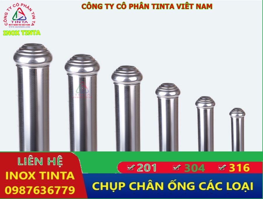 TinTa – Supplier of stainless steel pipe caps, sizes 12-25+. Full warranty, custom fabrication, affordable pricing, fast nationwide shipping!