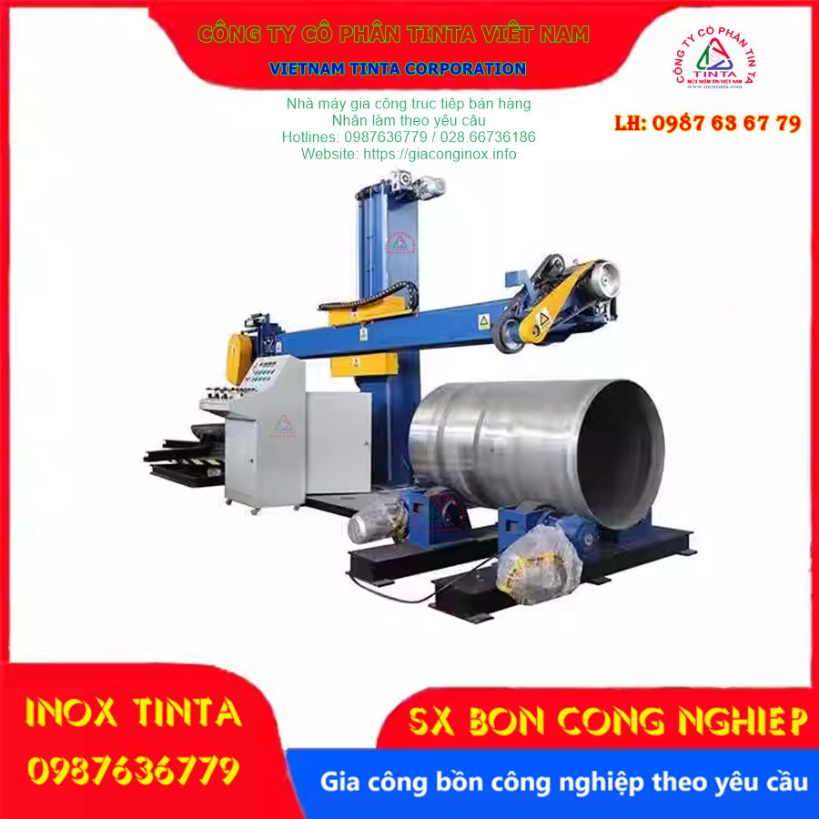 Quy trình đánh bóng inox của TinTa đảm bảo giảm phát thải, thân thiện với môi trường theo chuẩn ISO 14001.