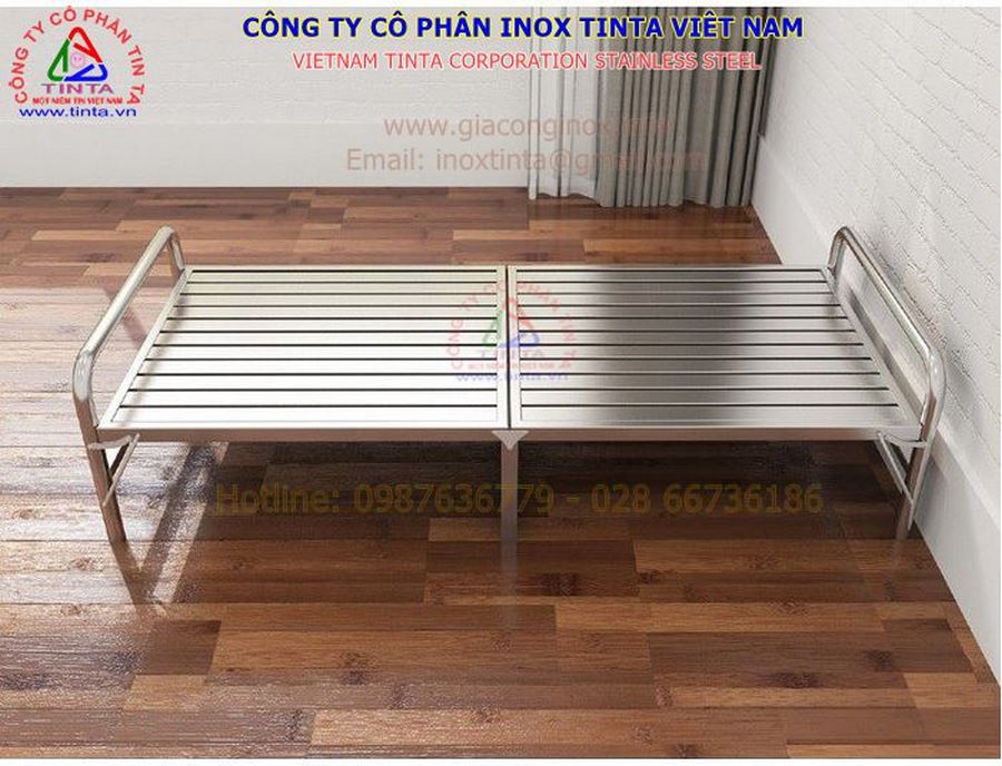 Bán giường inox bệnh nhân. Phân loại giường y tế theo chất liệu inox sắt thép