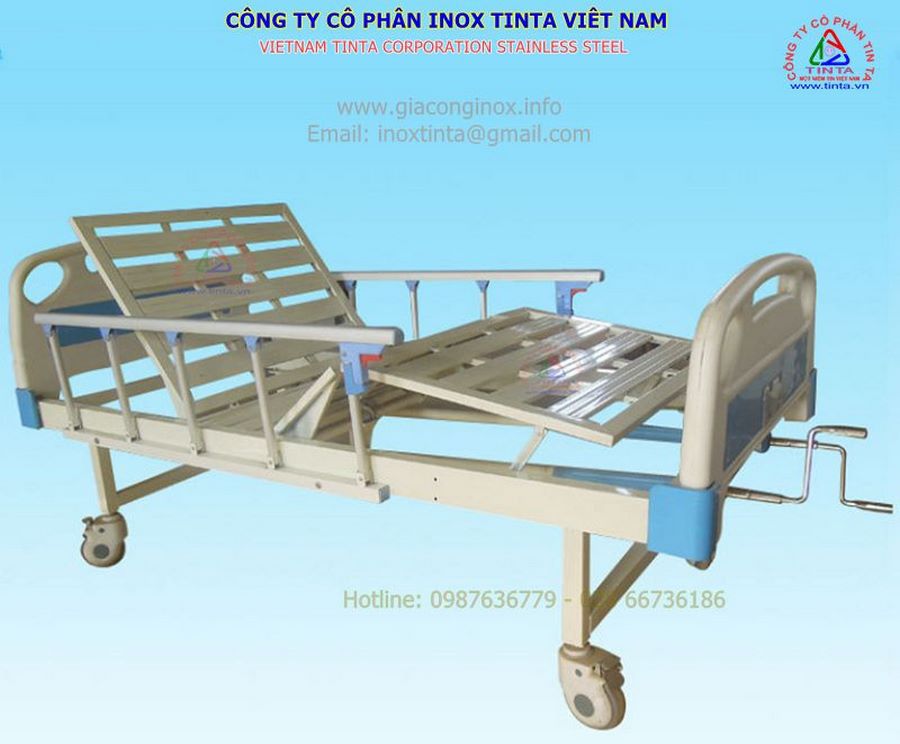 Hãy chọn nhà cung cấp giường y tế tại tphcm có thương hiệu lớn như INOX TINTA