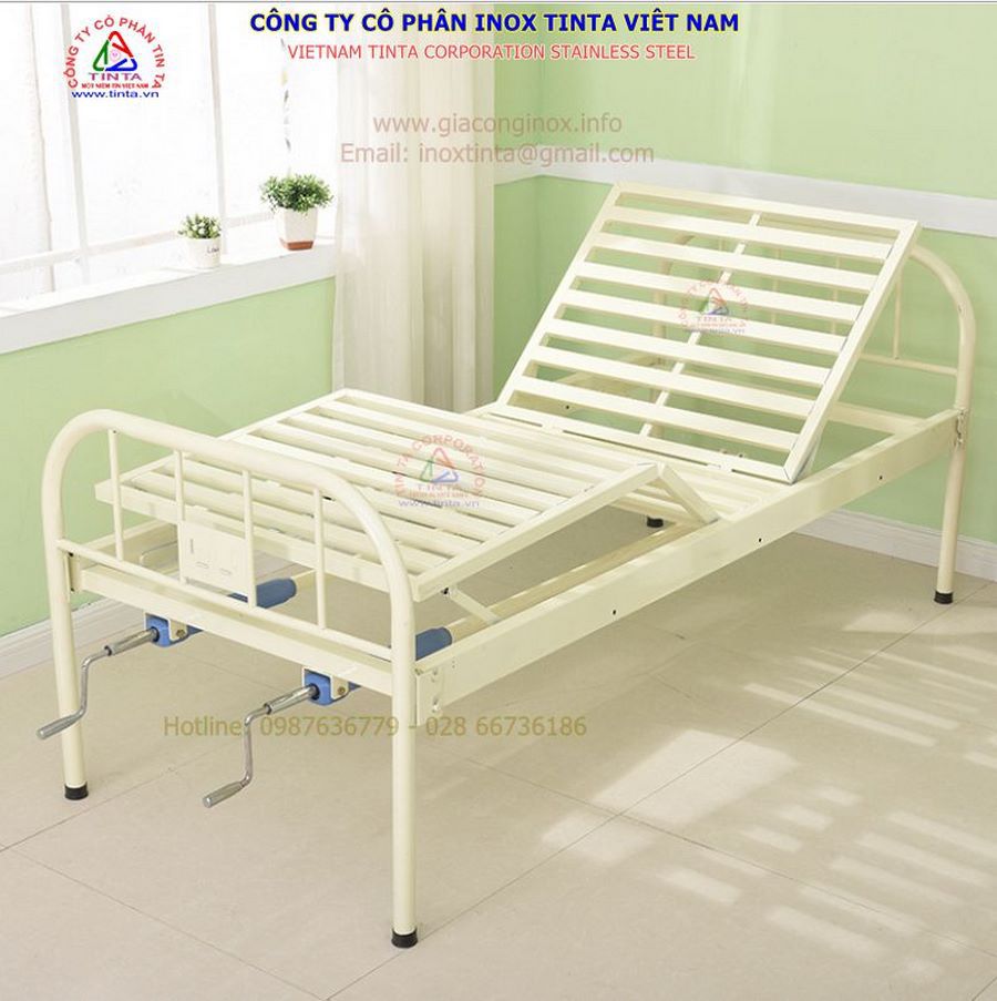 Bán giường y tế inox Hà Nội và cách phân loại và chất liệu của giường y tế inox 201 304 sắt sơn tĩnh điện