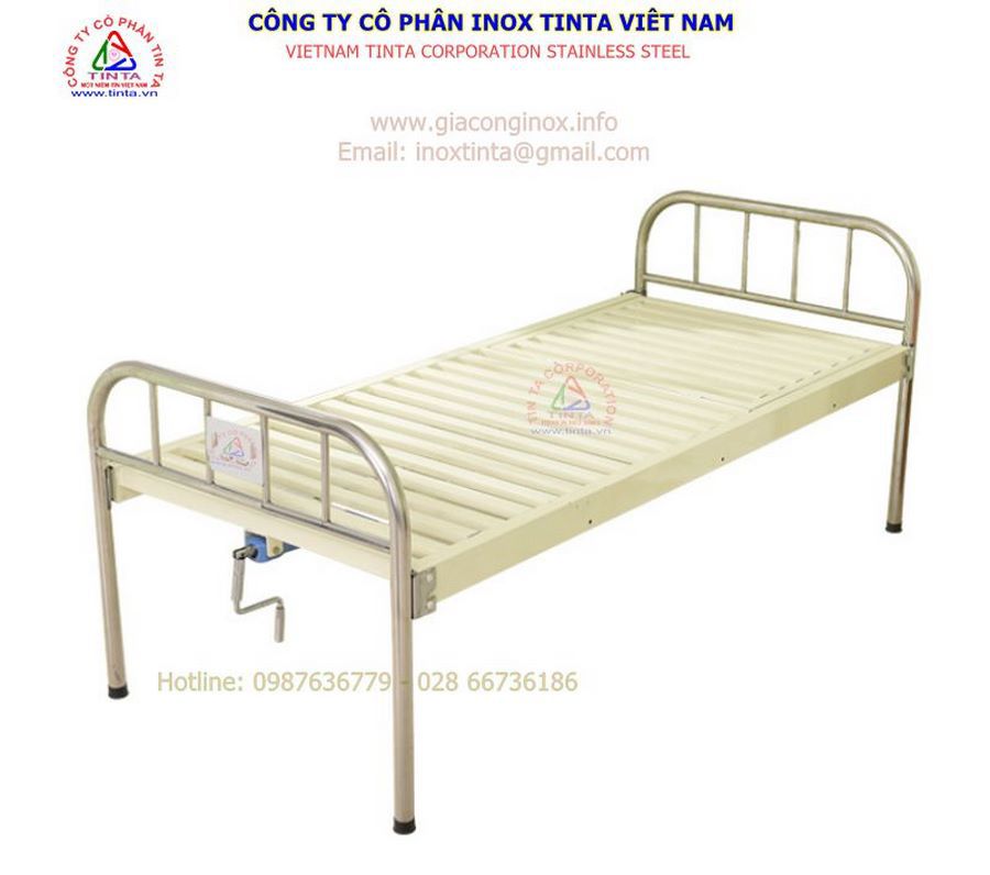 Bán giường y tế inox Hà Nội và cách phân loại và chất liệu của giường y tế inox 201 304 sắt sơn tĩnh điện