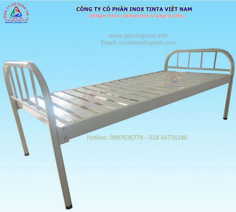 Mẫu với giá bán giường đơn bệnh viện 1960 * 900 * 530 . Mức giá bán sĩ từ 1,345,000 vnđ