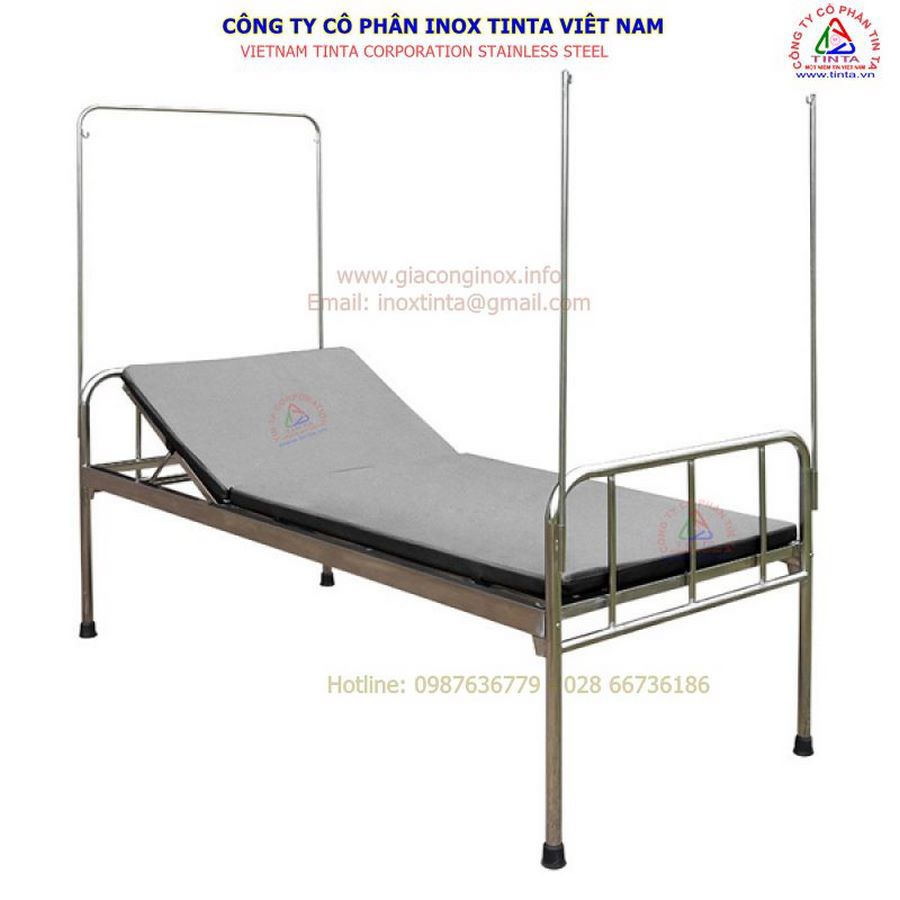 Giường inox cho bệnh nhân. Nhà sản xuất đồ nội thất bệnh viện tốt nhất trong ngành