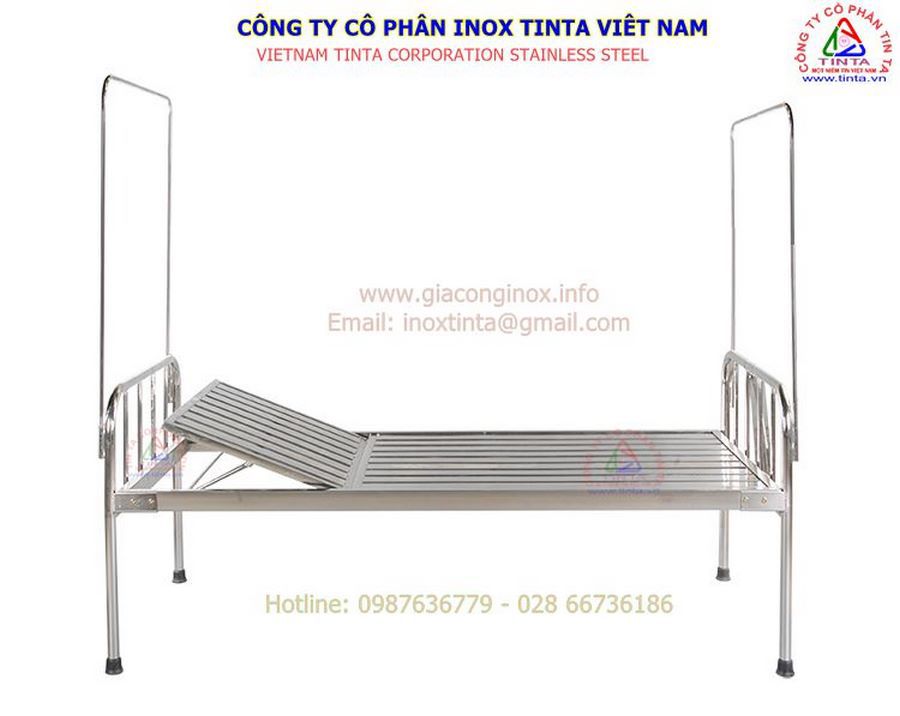 Giường inox cho bệnh nhân. Nhà sản xuất đồ nội thất bệnh viện tốt nhất trong ngành