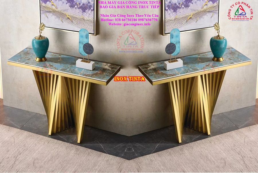 Thiết kế gia công nội ngoại thất Inox TinTa nâng cao giá trị dịch vụ và mang đến cho khách hàng những trải nghiệm sống tuyệt vời