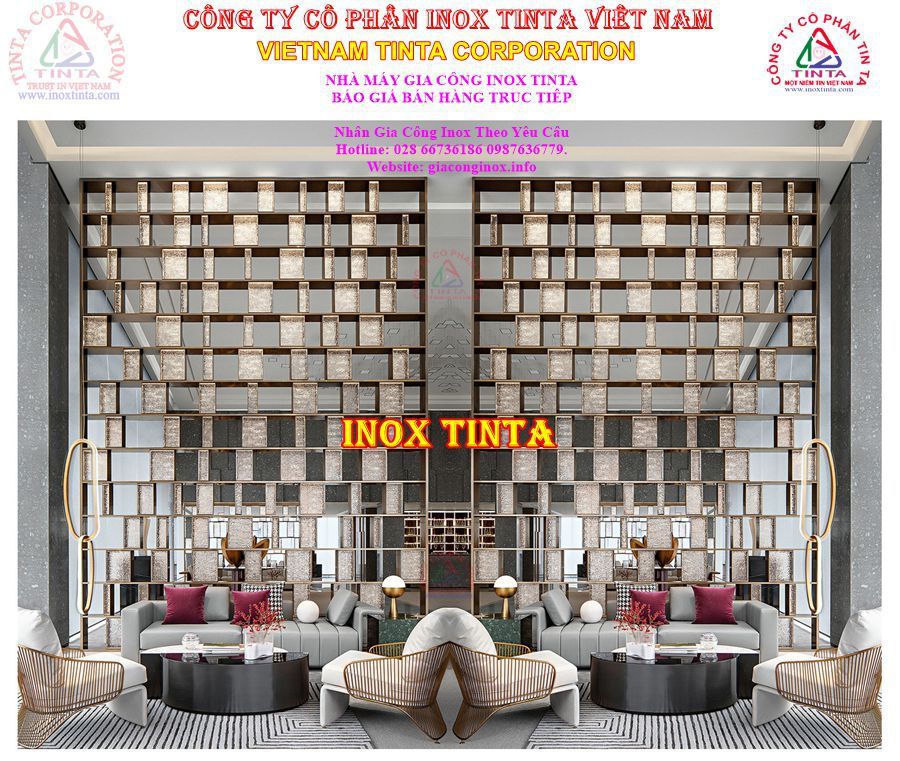 Xưởng gia công inox Bình Tân, TPHCM nhận gia công inox theo yêu cầu với giá chỉ 88,888 VND. Chất lượng xi mạ inox vàng cao cấp, đẹp bền lâu!