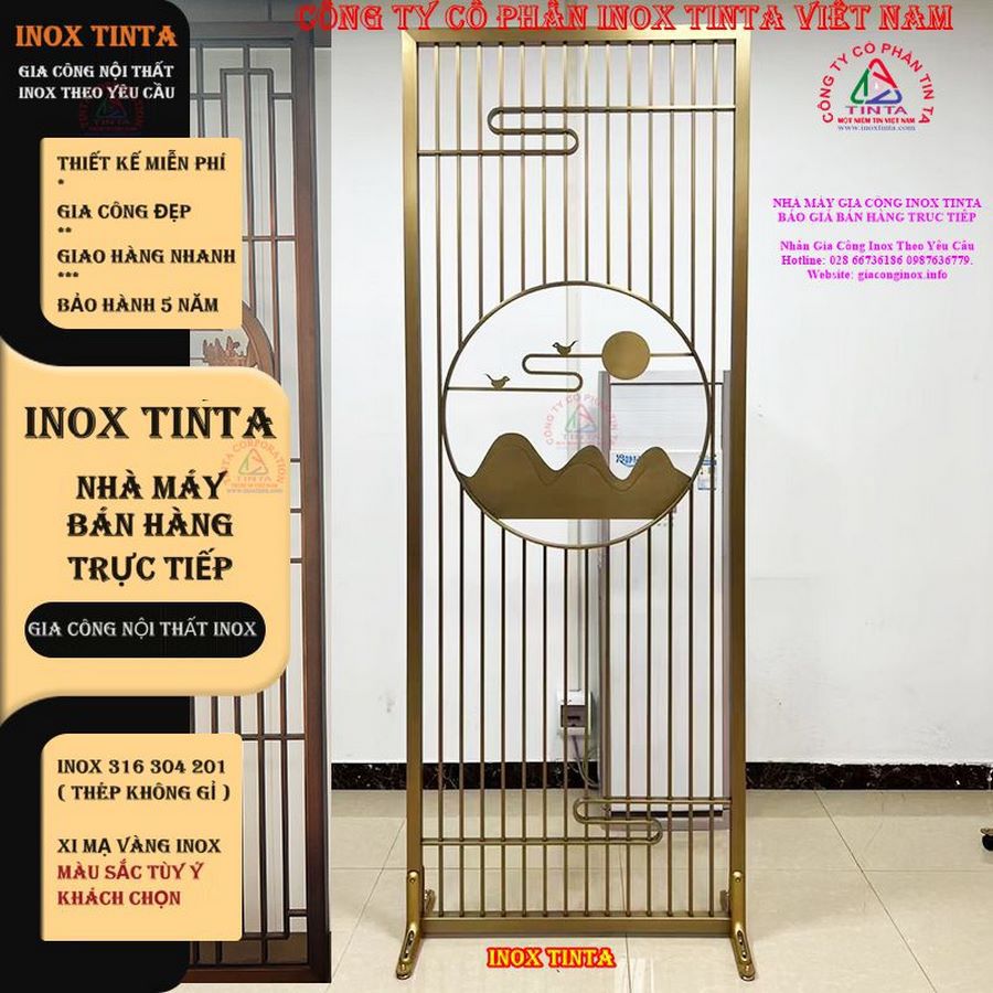 Inox TinTa cam kết mang đến những giải pháp sáng tạo, phù hợp với yêu cầu và phong cách riêng biệt của từng dự án, tạo nên không gian sống và làm việc đẳng cấp