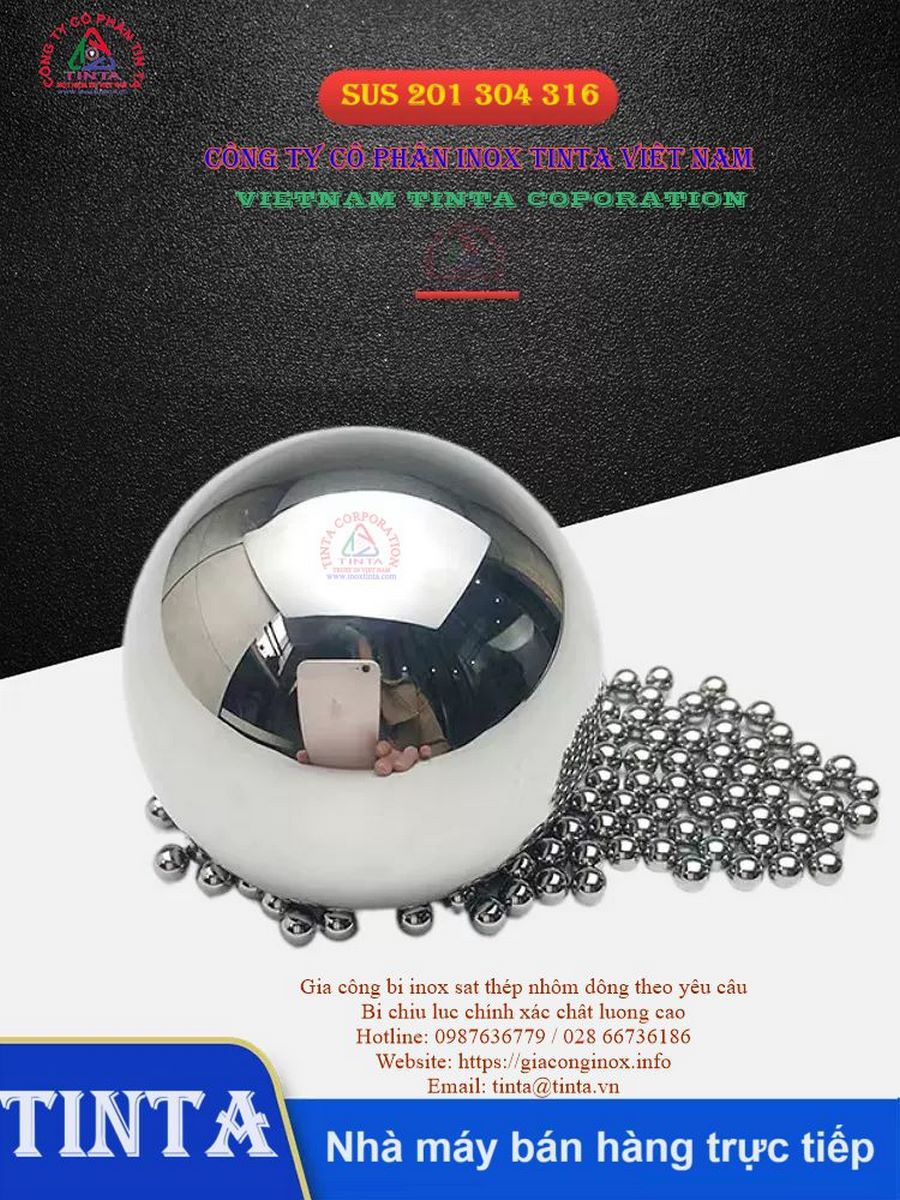 Bi thép inox TinTa – Gia công chuẩn xác, ứng dụng đa dạng trong sản xuất.
