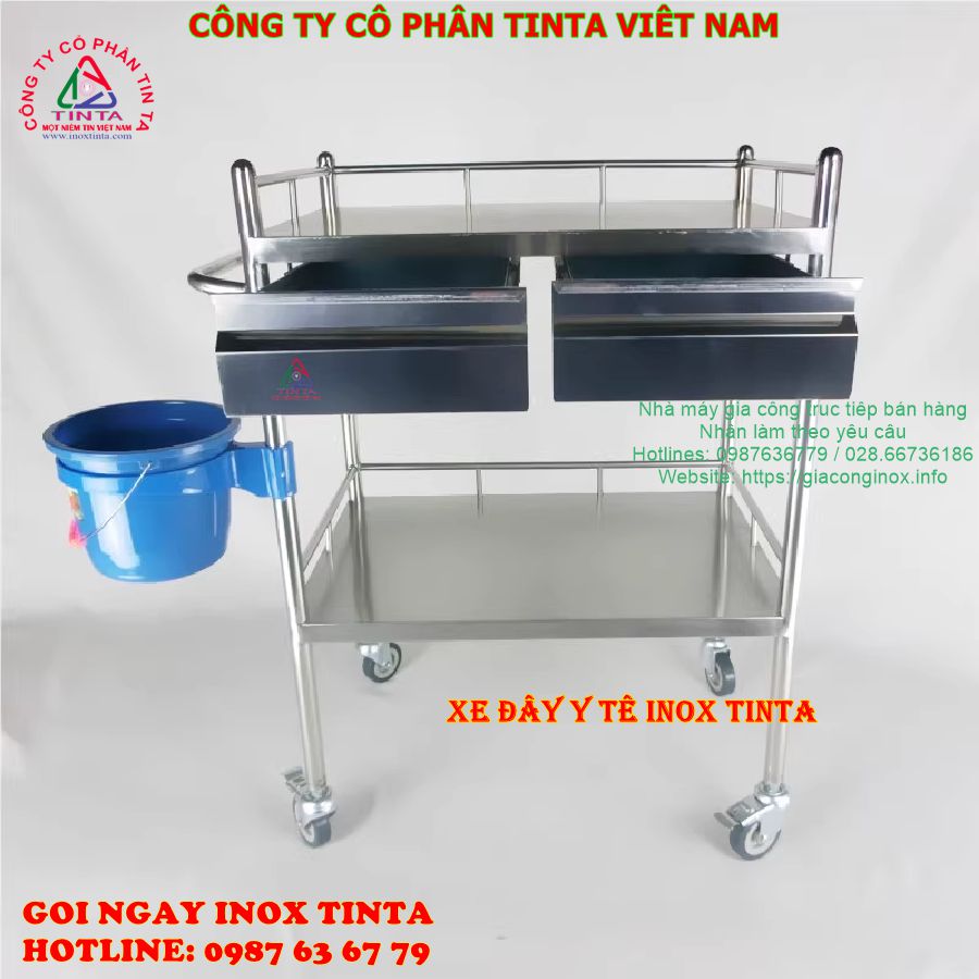 Medical tool carts by Tinta – the best choice for healthcare, affordable, with a modern and functional design.