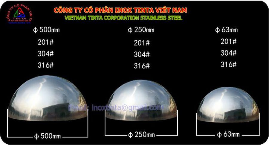 Bán quả cầu inox, Bán quả cầu inox phi 200 – sản phẩm bền bỉ theo thời gian