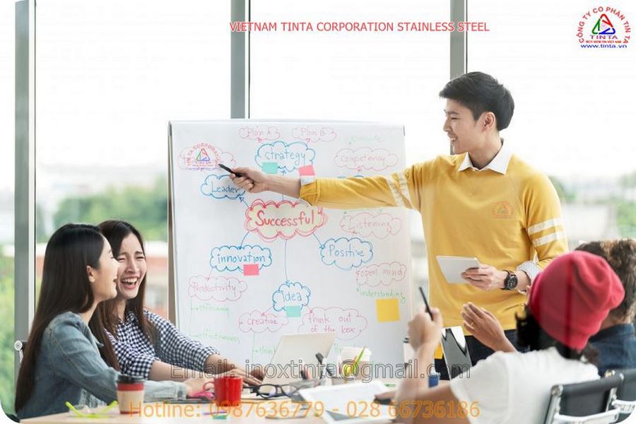 Tại nhà máy gia công inox TinTa, chất lượng sản phẩm luôn được đặt lên hàng đầu