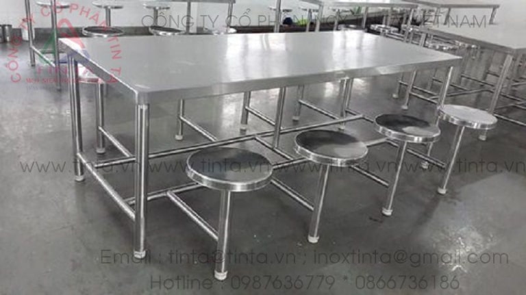 Gia công bàn inox