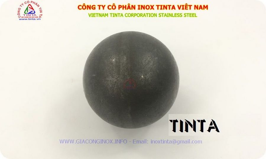 Quả bóng sắt của Inox TINTA được gia công bằng khuôn định hình chính xác, đường hàn đều, bề mặt nhẵn và đáp ứng yêu cầu thẩm mỹ công trình.