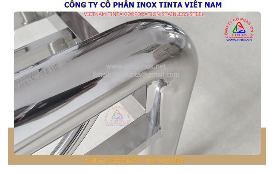 Giường inox 1m2 giá rẻ gia công inox theo yêu cầu các loại giường inox 201 304 316 inox vàng.