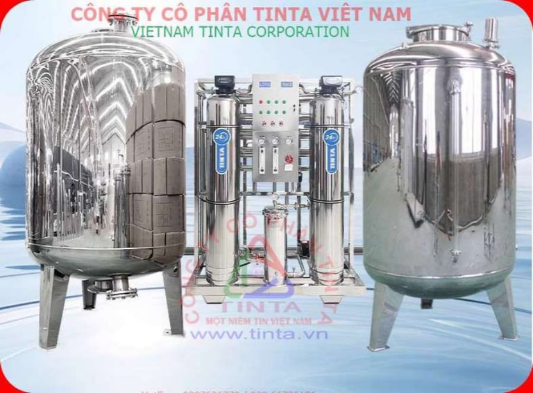 Bồn công nghiệp inox 201