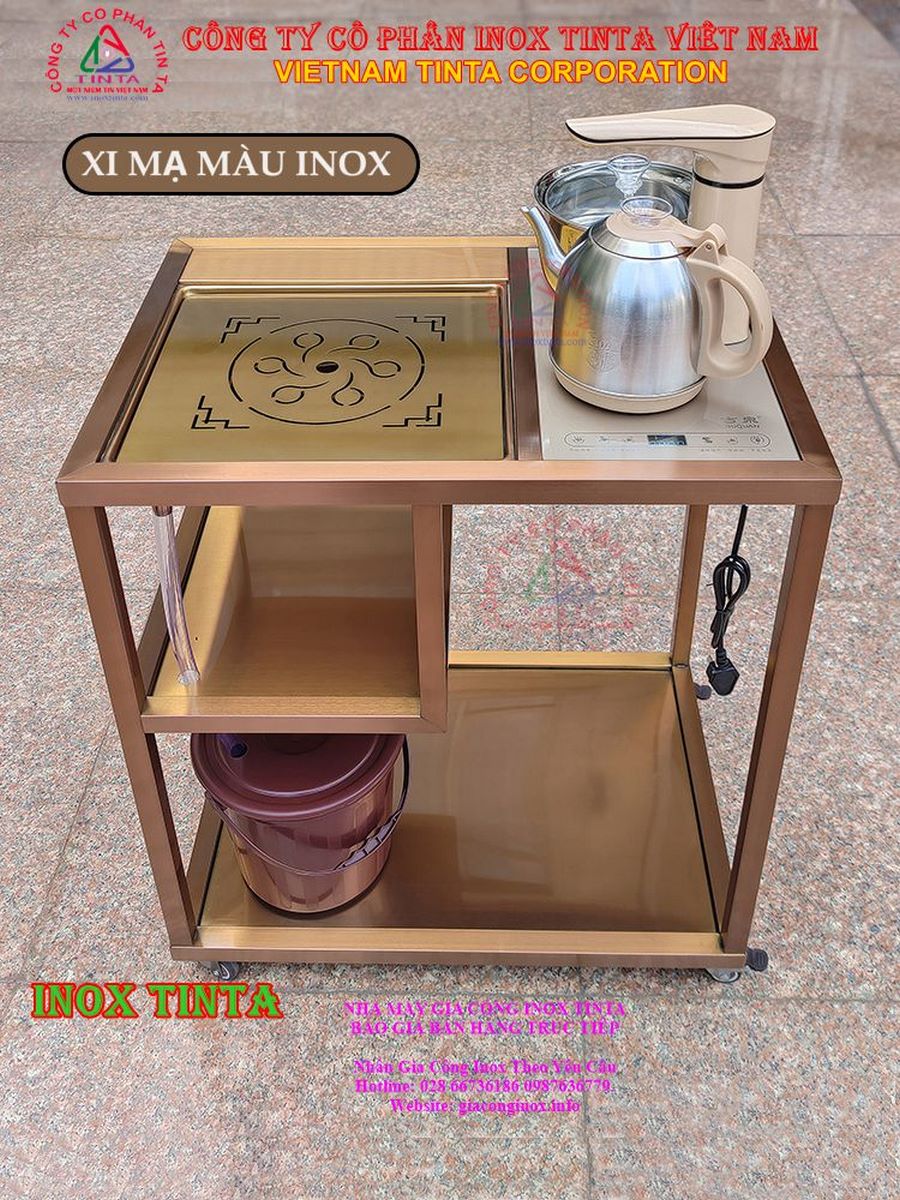 Dịch vụ gia công inox theo yêu cầu tại Quận 7, Quận Bình Thạnh với giá cực kỳ ưu đãi từ 779,000 VND. Chuyên xi mạ PVD chống trầy xước, bảo hành dài hạn.