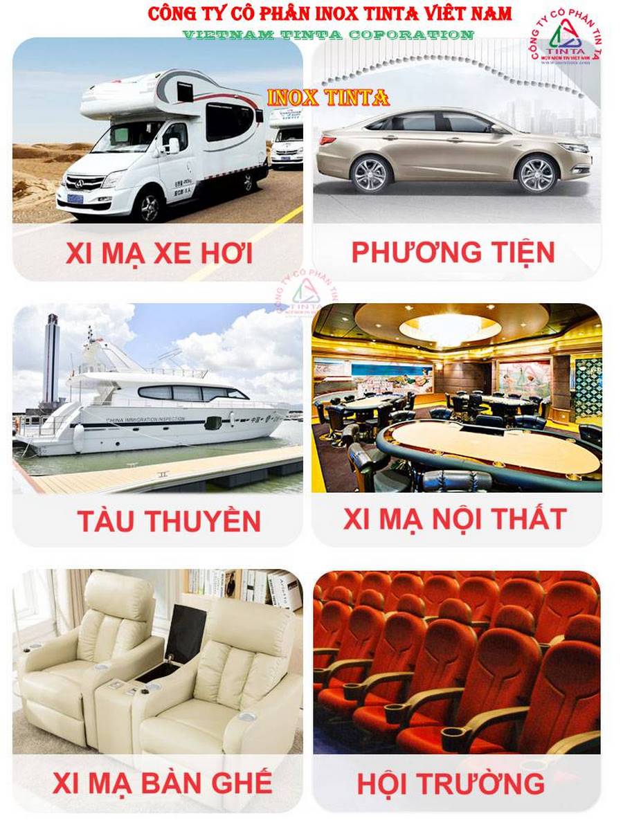 Tinta nhận gia công inox theo yêu cầu tại Hồ Chí Minh, Vũng Tàu, Cần Thơ. Đánh bóng inox chất lượng, xi mạ inox PVD vàng gold, chỉ từ 99,999 VND.