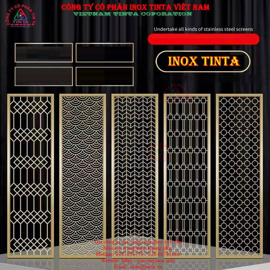 Xưởng Tinta gia công inox theo yêu cầu tại Đà Nẵng với giá 66,666 VND. Xi mạ inox màu, PVD chất lượng cao, màu sắc đa dạng và bền lâu, đảm bảo độ bóng đẹp.