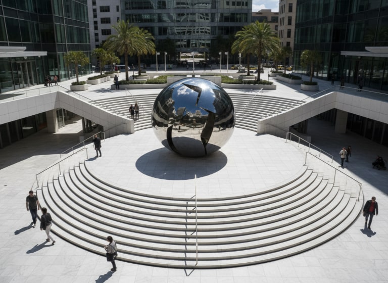 Tổng Quan Quả Cầu Inox Cho Trang Trí Quảng Trường