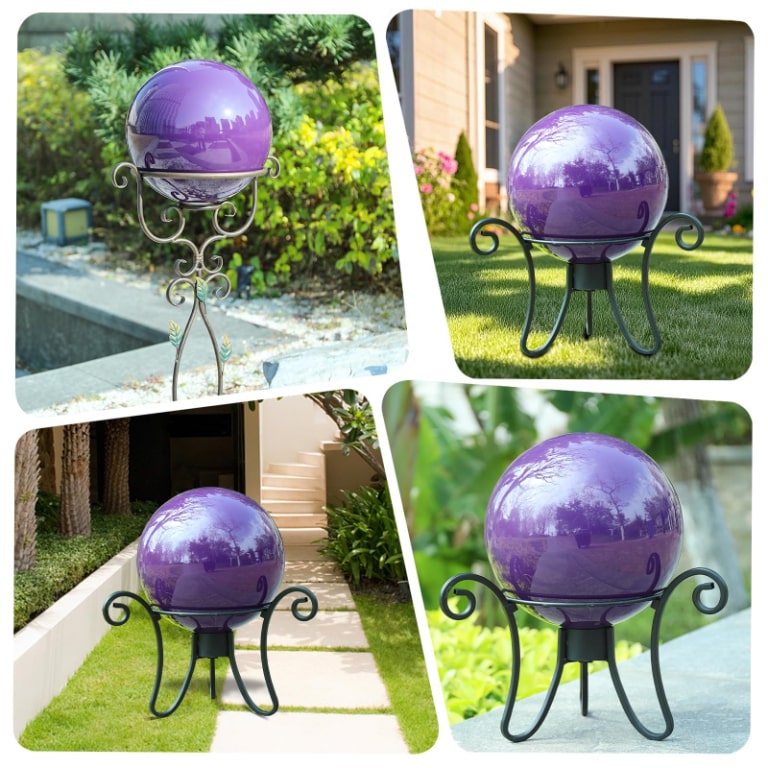 Quả cầu inox decor