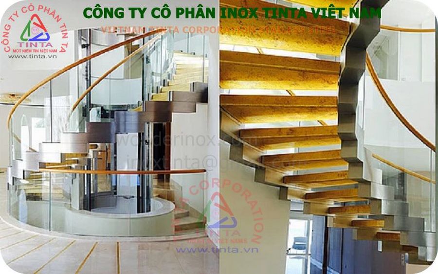 Sản xuất lan can cầu thang sắt thép inox 201 304 316 nâng cao hiệu quả sản xuất với Nút chụp nắp bịt đầu ống thép hàn Inox từ TinTa