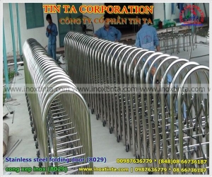 Mẫu công xếp inox giá rẻ chất lượng cao thương hiệu TinTa