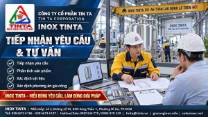 Bồn Bảo Ôn Giữ Nhiệt Inox 304 316 Chất Lượng Cao Cấp INOX TINTA
